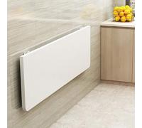 tavolo pieghevole semplice, Tavolo da lavoro pieghevole a parete, tavolo a ribalta, scrivania for ufficio, casa, cucina, tavolo da pranzo in legno massello, scrivania for computer(100x30cm/39x12in)