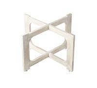 Tavolo Pieghevole Struttura Pieghevole Cadiz Bianco 80Cm