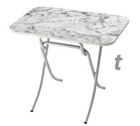 TAVOLO PIEGHEVOLE TAVOLINO SALVASPAZIO CAMERA SCRIVANIA COLOR B MARMO 9060h75