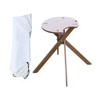 Tavolo pieghevole - Tavolo pieghevole leggero rotondo portatile | Tavolo pieghevole, robusto tavolo da campeggio multifunzione portatile per cucinare, viaggiare in zaino, trekking, escursionismo