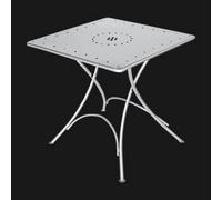 Tavolo pigalle emu 76x76 cm bianco per arredo esterno giardino casa