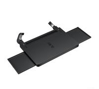 Tavolo portatile per computer portatile, 40 x 30 x 3 cm, multifunzionale, per sala da pranzo e lavoro, pieghevole con base antiscivolo, struttura in ABS, per viaggi, pendolarismo e lavoro a distanza