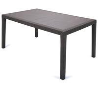 TAVOLO PRINCE cm. 150x90x72 h col. Testa di moro