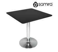 Tavolo quadrato 70x70 nero, tavolino da bar mod. Romeo