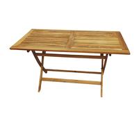 Galileo Casa 2179176 Linea Bali Tavolo, Rettangolare, Acacia, 140 x 80 x 74 cm, Legno, Marrone