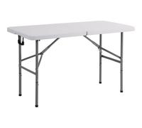 Tavolo Rettangolare Pieghevole Cm 122 X 61 Serena Group - CZ122F