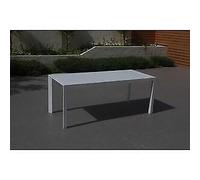503145 Q.TA' 1 TAVOLO ALLUMINIO ALLUNG BCO 127/180X77XH71CM