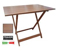 TAVOLO RICHIUDIBILE PIEGHEVOLE PIANO IN FORMICA 60X90 NOCE CASA CUCINA 4 2023