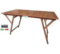 TAVOLO RICHIUDIBILE PIEGHEVOLE PIANO IN FORMICA 75X140 NOCE CASA PIC-NIC 4 2023