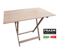 TAVOLO RICHIUDIBILE PIEGHEVOLE PIANO STRISCE 60X100 NATURALE CASA PIC-NIC 4 2023