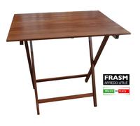 TAVOLO RICHIUDIBILE PIEGHEVOLE PIANO STRISCE 60X80 NOCE CASA PIC-NIC 4 2023