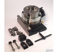 Tavolo Rotante C/W Contropunta, Morsetto Kit & Mandrino 111055 Fresa Soba 10.2cm
