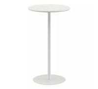 Tavolo rotondo alto da pub da 40 cm, elegante tavolo da cocktail con robusta base in metallo, perfetto per sala da pranzo, soggiorno, tavolino da caffè e per il tempo libero