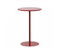 Tavolo rotondo da bar in metallo, tavolo da bistrot per cucina, colazione, sala da pranzo, cocktail e tavolino da caffè, piccolo, perfetto per uso domestico e bar, 60 cm