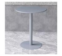 Tavolo rotondo da bistrot - Tavolo da pranzo in metallo per interni ed esterni, ideale per caffè, bar, divano, dessert e negoziazione - elegante e