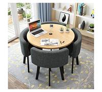 Tavolo rotondo dal design moderno per sala conferenze, tavolo rotondo, balcone, soggiorno, sala da pranzo, ufficio, sala riunioni, salone, caffetteria, salone di bellezza, tavolo per il tempo libero