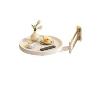 Tavolo rotondo pieghevole montato a parete, monte a parete ribalta il divano tavolo galleggiante scaffale estensione, piccolo tondo a parete ripiegare vassoio tavolino con scaffale a pannello