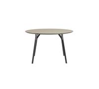 Tavolo Rotondo Tree Ø120 Nero/ Beige