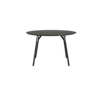 Tavolo Rotondo Woud Tree Ø120 Laminato Nero/ Grigio-nero