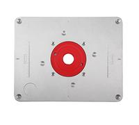 Tavolo Router Inserisci Piastra Fai da Te Strumento per la Lavorazione del Legno in Alluminio Pannello di Inserzione in Plastica Anello 300 Mm X 235 Mm X 9,5 Mm per Operazioni
