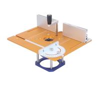 Tavolo Router, Tavolo Router Base a Sollevamento Router 0-54 Mm Sistemi di Sollevamento del Router Elettrico Regolabile di Taglio a Tenoni con 4 Viti di Montaggio per Panche per la Lavorazione del