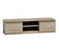 Topeshop RTV140 SONOMA TV stand/entertainment centre 2 shelves