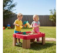 Tavolo Sabbiera con Coperchio Step2 - Gioco Sabbia Bambini da Esterno