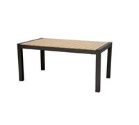 Tavolo Santorini Antracite Allungabile 163/223x95cm.