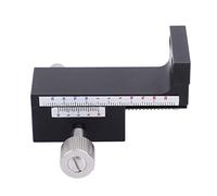 Tavolo scorrevole di precisione manuale con tavolino lineare ad asse Z Piattaforma in lega di alluminio ad alta precisione per microscopi per la produzione di semiconduttori di