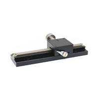 Tavolo scorrevole for rifilatura a coda di rondine a lungo raggio con asse X, piattaforma di spostamento manuale LWX40 L=100-500 mm 1 pz.(100mm)