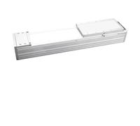 Tavolo scorrevole in striscia di acciaio larga 100 mm, carico pesante da 150 kg, modulo lineare completamente chiuso SFU1605, precisione ripetuta ±0,02(86,300mm SFU1605)