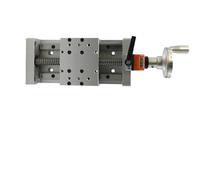 Tavolo scorrevole manuale Corsa 50-1000 mm Vite tipo T Attuatore lineare Display digitale Contatore di posizione 120 kg Guida lineare XYZ(Horizontal Display,750mm Stroke)