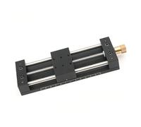 Tavolo scorrevole per piattaforma industriale Stazione spostamento per traduzione manuale Tavolo scorrevole preciso Palcoscenico viaggio per messa a punto precisione con montaggio