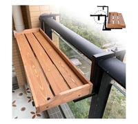 Tavolo sospeso multifunzionale resistente alle intemperie per balcone, terrazza e terrazza con il - Uso interno/esterno (B-90 x 25 cm) - Salvaspazio e design elegante