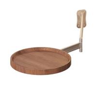 Tavolo sospeso pieghevole, mensola da comodino a parete, design ribaltabile, allungabile a 180°, girevole a 180°, estensione laterale fluttuante