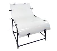 Tavolo Still Life DynaSun WOS5007 100x200 XXL con Superficie in Plexiglas Studio