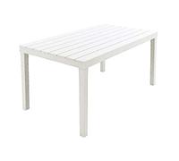 BIANCO TAVOLO SUMATRA 138x78x72 CENTIMETRI