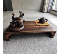Tavolo Tatami In Legno Di Paulonia In Stile Giapponese | Tavolo A Bovindo Compatto E Portatile Per Casa, Picnic, Meditazione (Color : 50cm)