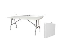 Tavolo/Tavola Pieghevole Plastica Picnic Giardino Campeggio Fiere Sagre Pub Bar