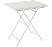 Tavolo tavoli arc en ciel 70x50x74 bianco rettangolare pieghevole arredamento