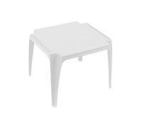 Tavolo Tavolino in Resina Impilabile Baby Bianco 55 x 50 x 44 cm