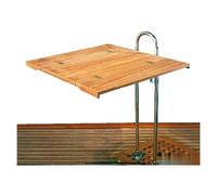 Tavolo teak pieghevole 70x90 cm - 1 PZ - 71.202.70 - 7120270