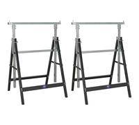 Tavolo Telescopico Pieghevole Sealey FDT32 200Kg Capacità - Coppia