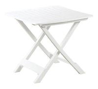 TAVOLO TEVERE PROGARDEN PP BIANCO CM 80X72 H.CM 70