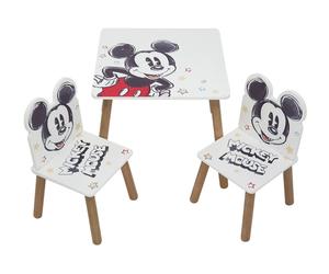 TAVOLO TOPOLINO IN LEGNO CON 2 SEDIE