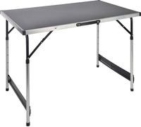 Tavolo universale in alluminio regolabile in altezza - 100 x 60 cm - Tavolo pieghevole da giardino per campeggio