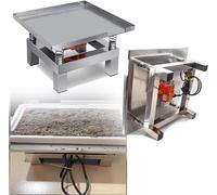 Tavolo vibrante in calcestruzzo Banco di prova vibrante Blocco di prova Piattaforma vibrante Mini tavolo vibrante in acciaio inossidabile, CA 110 V/220 V, Riempimento di stampi, Riempimento di colla (