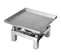 Tavolo Vibrante Per Calcestruzzo Tavolo calcestruzzo 35 x 35 cm, banco di prova elettrico da 50 W, piccolo banco di prova in acciaio inox, modello da banco di prova da 8 kg, agitatore intona