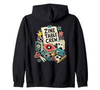 Tavolo Zine Cucitrice Forbici Felpa con Cappuccio