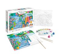Tavolozza dell'artista La Città Blu